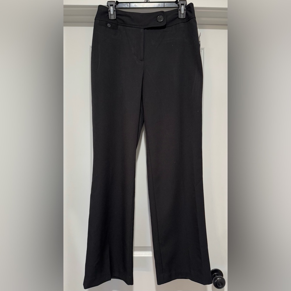 NEW East 5th Classic Black Wide Leg Dress Pants Size 6